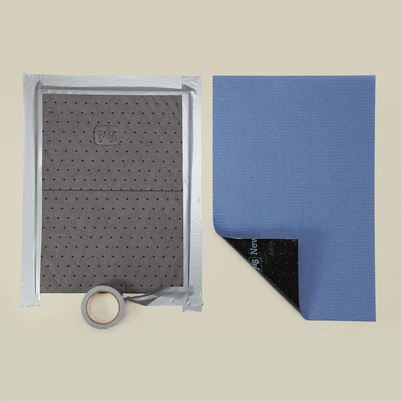 PIG Absorbent Grippy Mat | (10) 16" x 24" Absorbent Mat Pads with Adhesive Backing | MAT3200 - Image 5